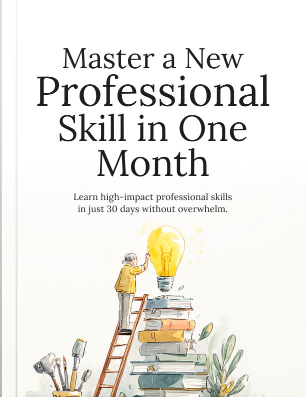 Master a New Professional Skill in One Month Ebook